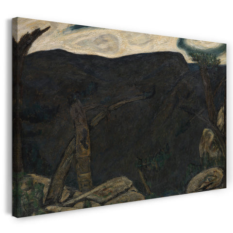 Leinwandbild Marsden Hartley - Der dunkle Berg, Nr. 2