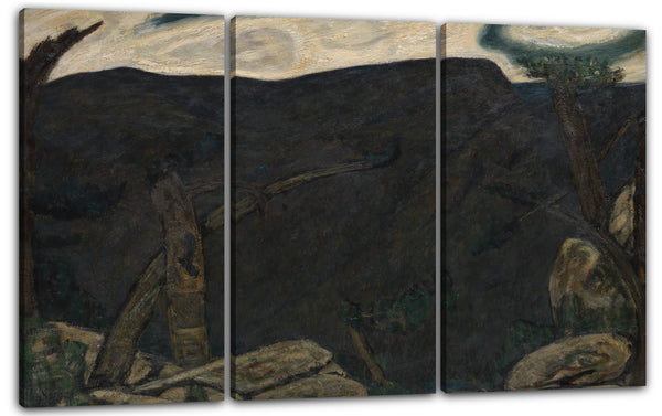 Leinwandbild Marsden Hartley - Der dunkle Berg, Nr. 2