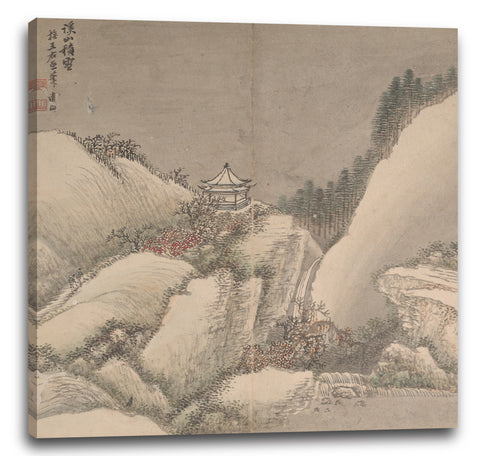 Leinwandbild Cao Jian - Landschaften in den Stilen verschiedener Künstler