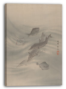 Leinwandbild Seki Shūkō - Fische