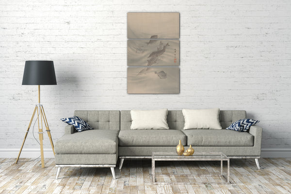 Leinwandbild Seki Shūkō - Fische