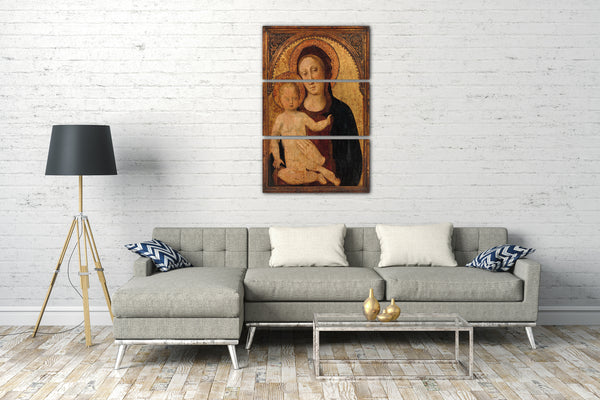 Leinwandbild Jacopo Bellini - Madonna und Kind