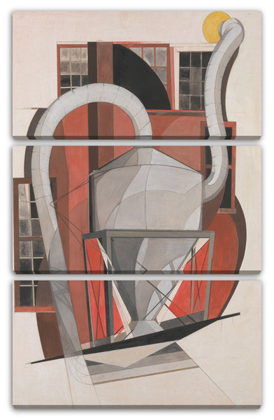 Leinwandbild Charles Demuth - Maschinen
