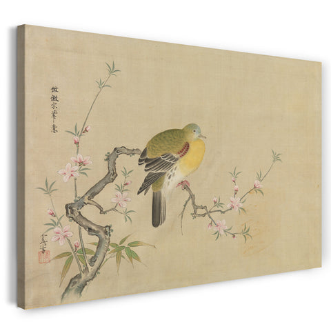 Leinwandbild Kano Tsunenobu - Album von Kopien von chinesischen Gemälden