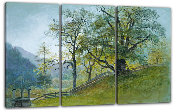 Leinwandbild William Stanley Haseltine - Vahrn in Tirol bei Brixen