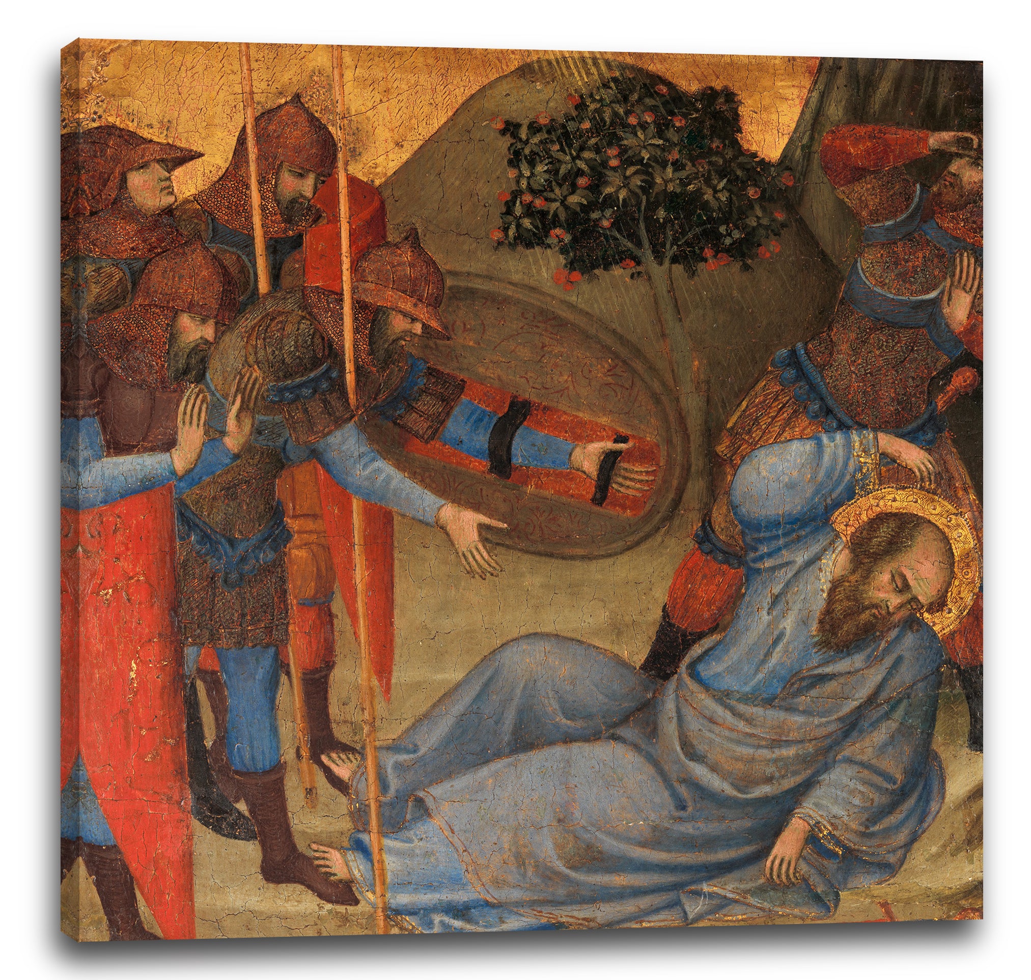 Leinwandbild Spinello Aretino - Die Bekehrung des heiligen Paulus