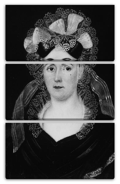 Leinwandbild Louisa Catherine Strobel - Selbstporträt