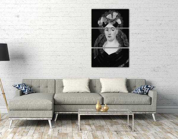 Leinwandbild Louisa Catherine Strobel - Selbstporträt
