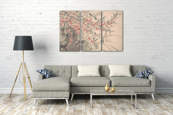 Leinwandbild Nach Chen Chun - Garten Blumen