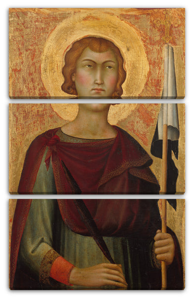 Leinwandbild Simone Martini - Heiliger Ansanus