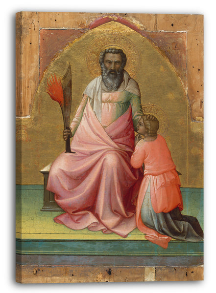 Leinwandbild Lorenzo Monaco - Abraham