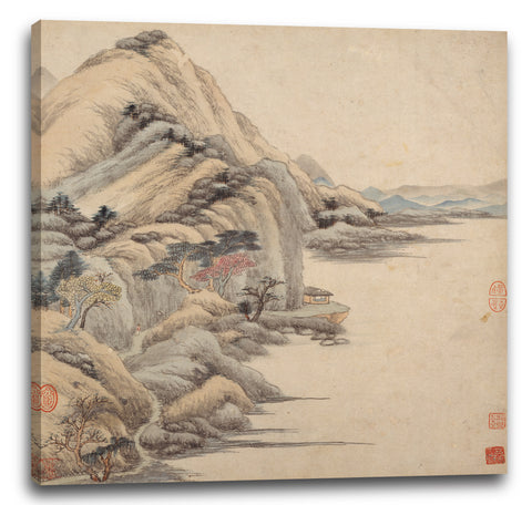 Leinwandbild Wang Jian - Landschaften in den Stilen alter Meister