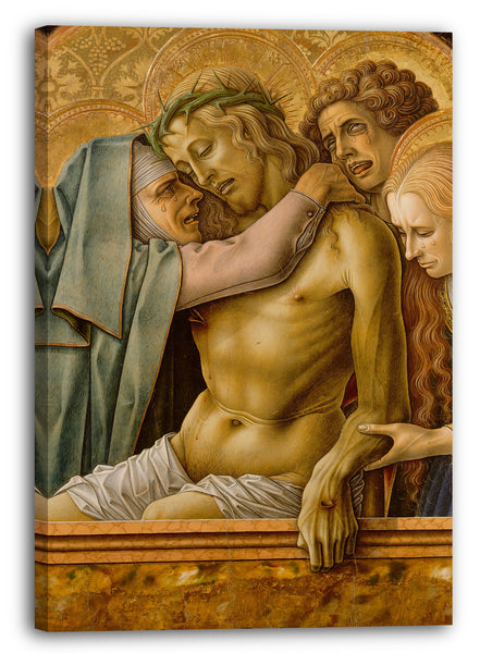 Leinwandbild Carlo Crivelli - Pietà