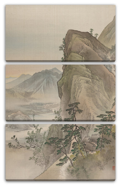 Leinwandbild Kawabata Gyokushō - Landschaft