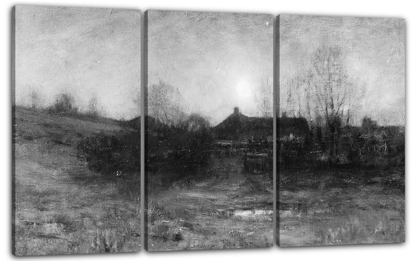 Leinwandbild Dwight William Tryon - Mondlicht