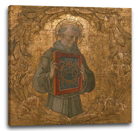 Leinwandbild Benvenuto von Giovanni - Saint Bernardino