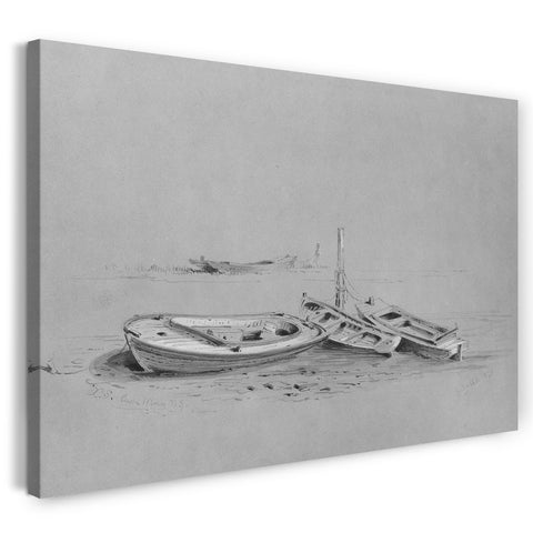 Leinwandbild Xanthus Russell Smith - Boote bei Cape May