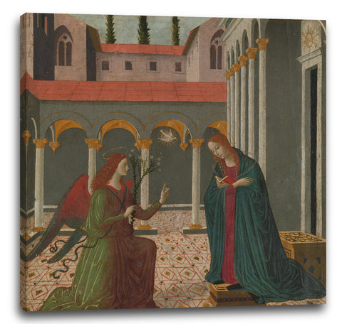 Leinwandbild Alesso di Benozzo - Die Ankündigung