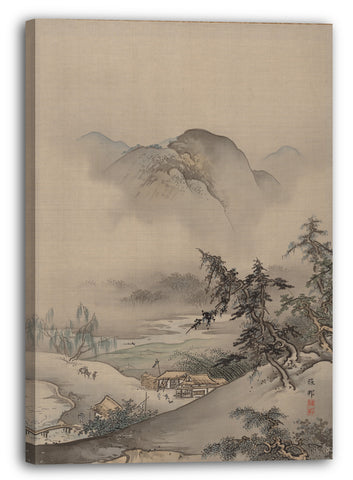 Leinwandbild Hashimoto Gahō - Landschaft