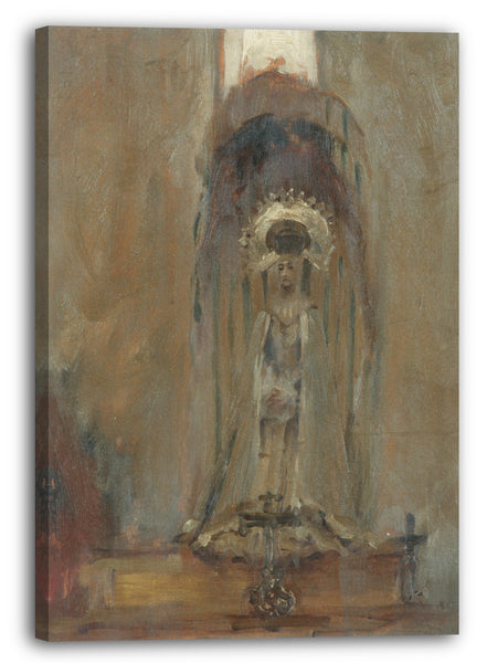 Leinwandbild John Singer Sargent - Eine spanische Madonna