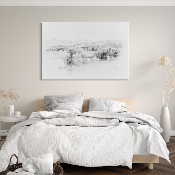 Leinwandbild Albert Fitch Bellows zugeschrieben - Maidstone, Vermont