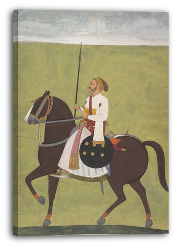 Leinwandbild ca. 1710-20 - Reiterportrait eines Adligen