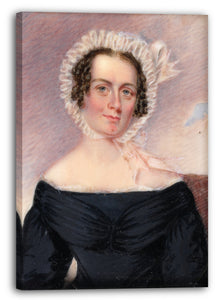 Leinwandbild Samuel Broadbent Jr. - Porträt einer Dame