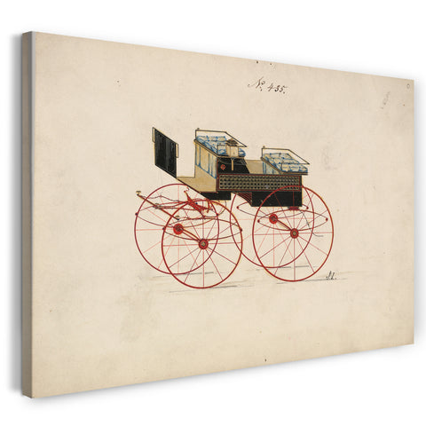 Leinwandbild Brewster & Co. - Design für 4-sitzigen Phaeton, kein Dach, Nr. 435