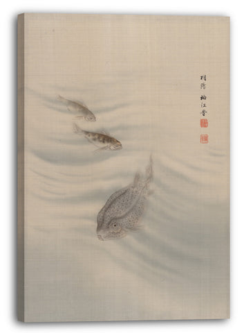 Leinwandbild Seki Shūkō - Fische