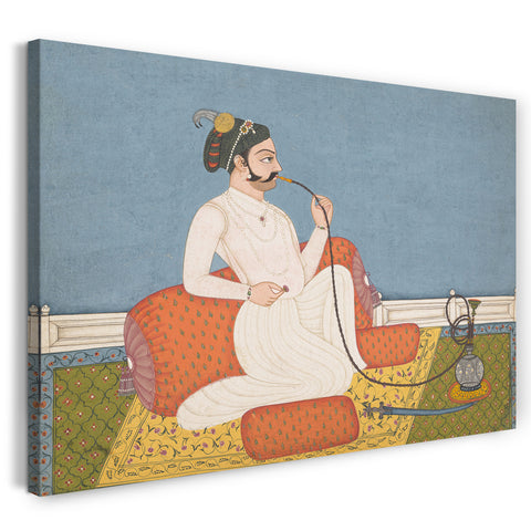 Leinwandbild ca. 1760 - Porträt von Thakur Utham Ram