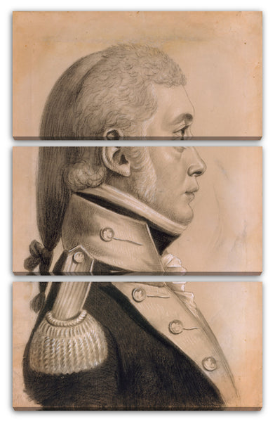 Leinwandbild Charles Balthazar Julien Févret de Saint-Mémin - Färber Sharp Wynkoop