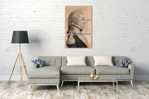 Leinwandbild Charles Balthazar Julien Févret de Saint-Mémin - Färber Sharp Wynkoop