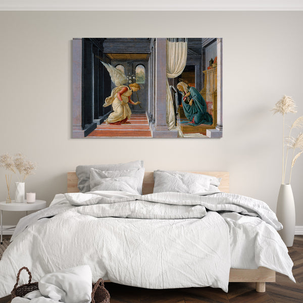 Leinwandbild Botticelli - Die Ankündigung