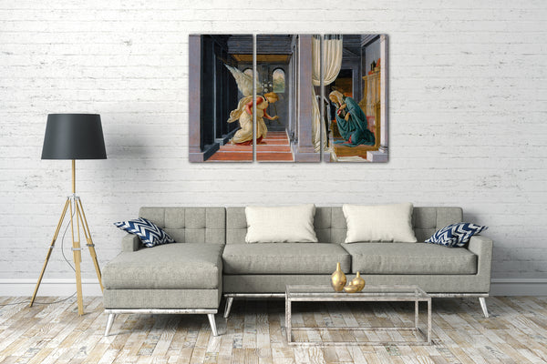 Leinwandbild Botticelli - Die Ankündigung