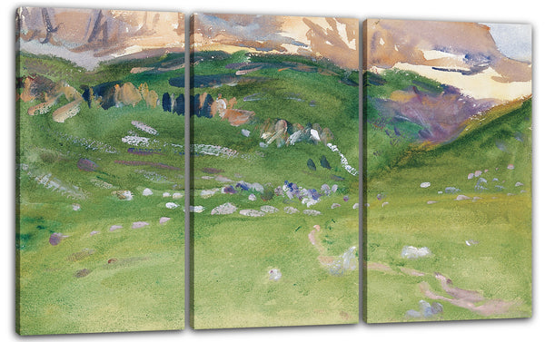 Leinwandbild John Singer Sargent - Sellaralpe, Dolomiten