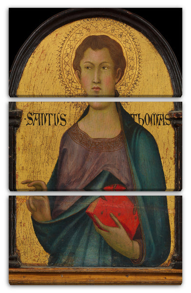 Leinwandbild Werkstatt von Simone Martini - Heiliger Thomas