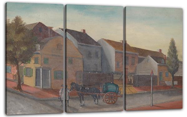 Leinwandbild William P. Chappel - Teewasserpumpe