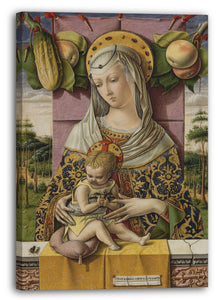 Leinwandbild Carlo Crivelli - Madonna und Kind
