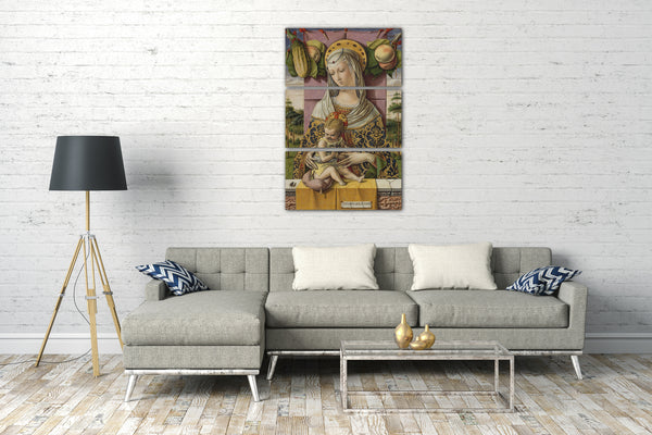 Leinwandbild Carlo Crivelli - Madonna und Kind
