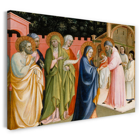 Leinwandbild Alvaro Pirez - Die Präsentation im Tempel