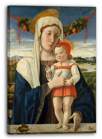 Leinwandbild Giovanni Bellini - Madonna und Kind