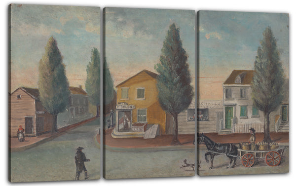 Leinwandbild William P. Chappel - Der Baker's Wagon