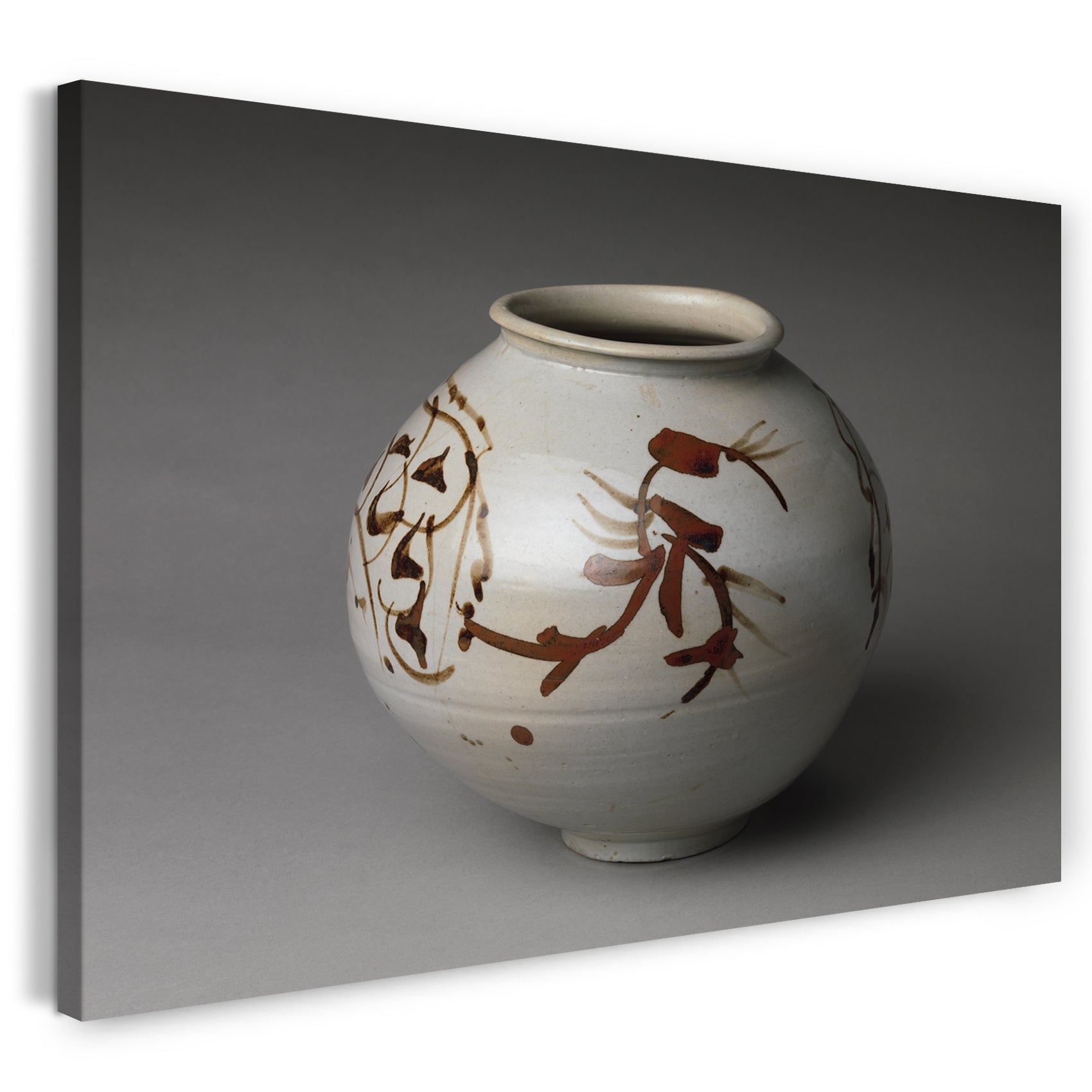 Leinwandbild Joseon-Dynastie - Ein Glas mit Drachen geschmückt