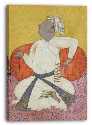 Leinwandbild ca. 1690 - Maharaja Sital Dev in Hingabe