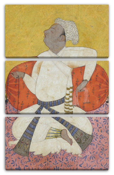 Leinwandbild ca. 1690 - Maharaja Sital Dev in Hingabe