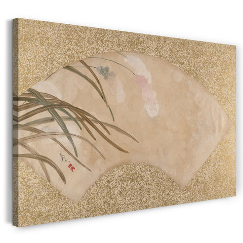 Leinwandbild Shibata Zeshin - Blumen und Blätter