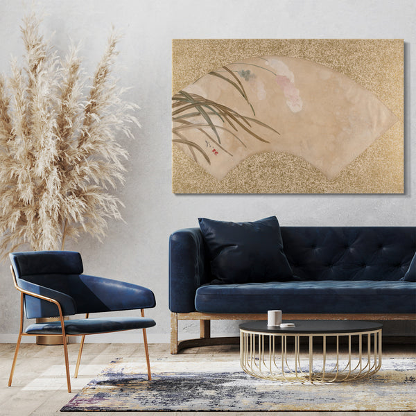 Leinwandbild Shibata Zeshin - Blumen und Blätter