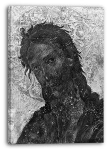 Leinwandbild Emmanuel Tzanès - Kopf von Johannes dem Täufer