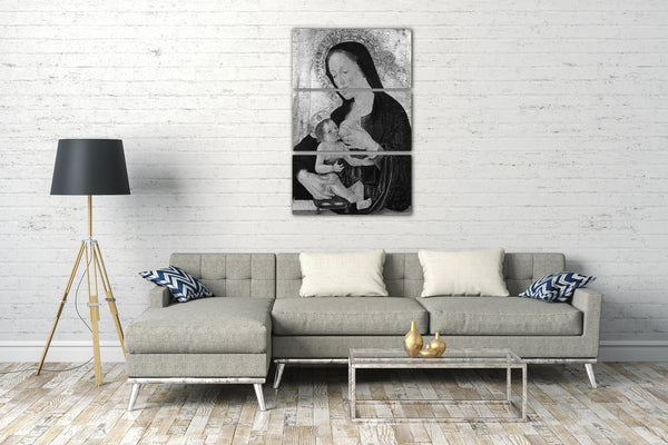 Leinwandbild Antoniazzo Romano - Madonna und Kind