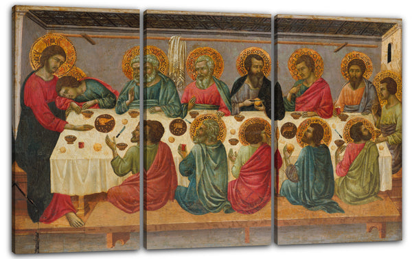 Leinwandbild Ugolino von Siena - Das letzte Abendmahl